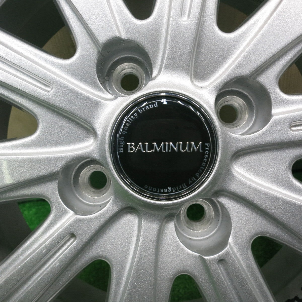 [送料無料] 未使用！23年★スタッドレス 155/65R14 ブリヂストン ブリザック VRX2 BALMINUM バルミナ 14インチ PCD100/4H★4112608TNス