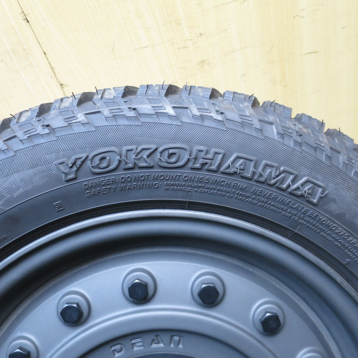 タイヤ ほぼ未使用 綺麗 1本★DEAN COLORADO 215/60R16 ヨコハマ A/T G015 ディーン コロラド PCD112 120/5H マルチ★5031101Hノ