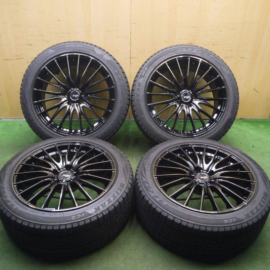 バリ溝！21年！綺麗！9.5分★Blikker SSRⅢ 245/45R19 スタッドレス ブリヂストン ブリザック アイス PCD114.3/5H★4031911Hス