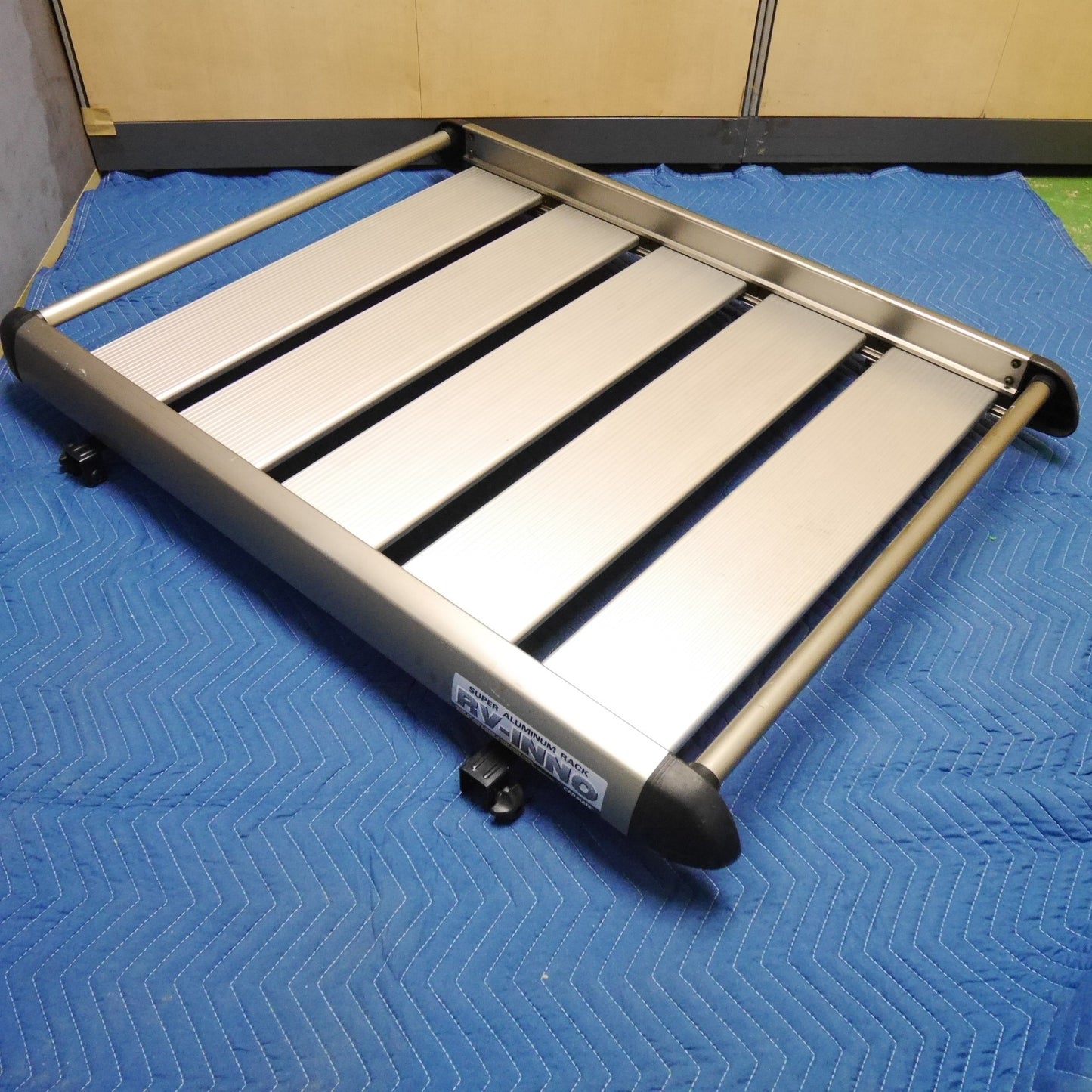 【岐阜発 直接引取限定】☆CARMATE RV-INNO ルーフ ラック 三菱 デリカ スペース ギア 等に SUPER ALUMINUM RACK カーメイト キャリア☆