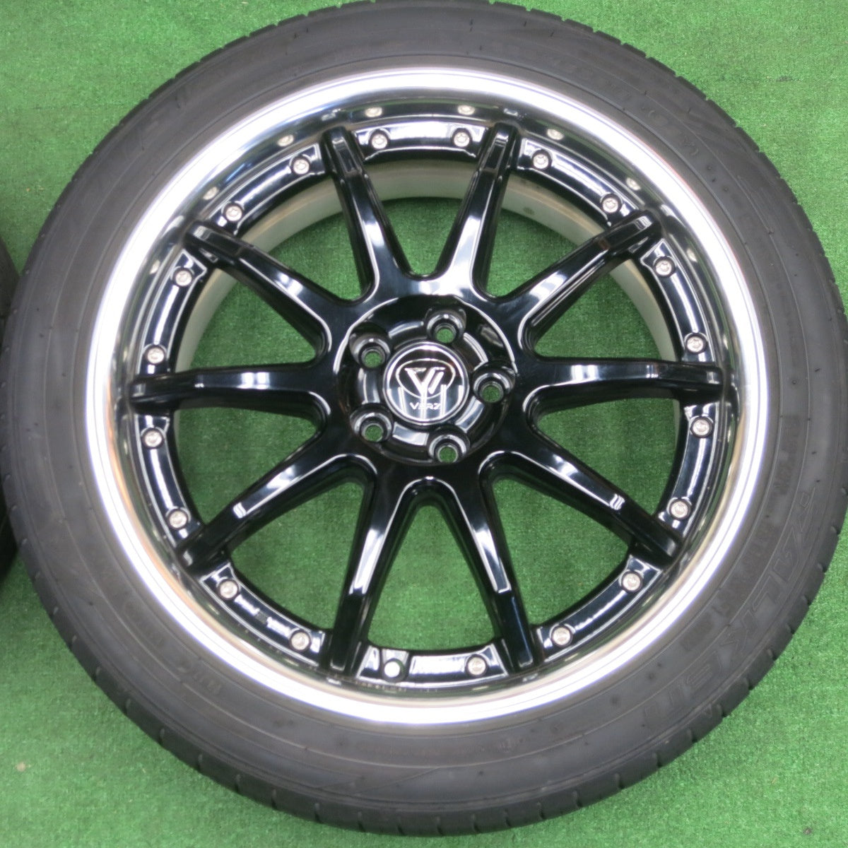 4本価格！22年★ライズ 等 VERZ KCV05 KCV-05 225/45R18 ファルケン アゼニス FK510 ヴェルズ 18インチ PCD100/5H★6021802NKノ