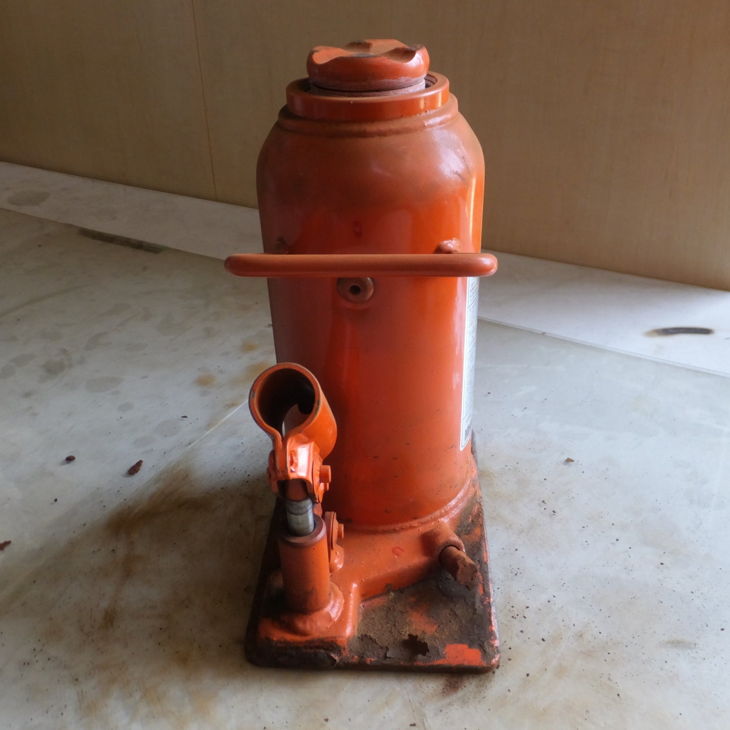 [送料無料] ◆マサダ 油圧ジャッキ MHK-15N 工具 15ton 15TON 15トン 15000kg 油圧式 だるま ダルマ オイル 点検 整備 自動車 車載(6)◆