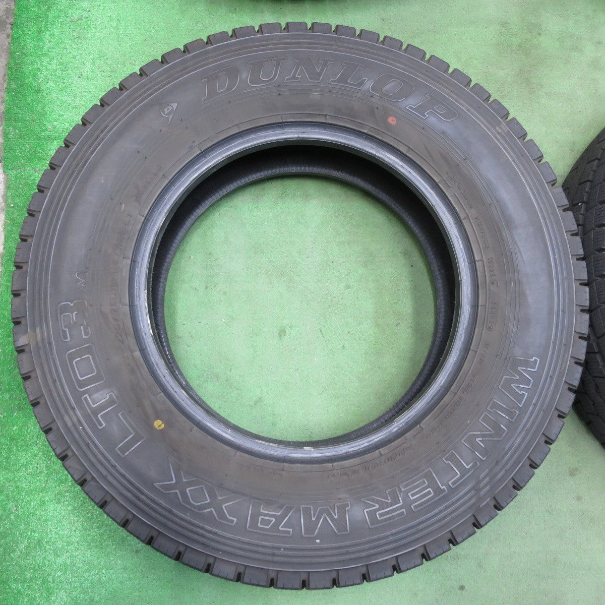 バリ溝！23年！9分！6本★トラック タイヤ 225/75R16 118/116L スタッドレス ダンロップ ウインターマックス LT03M 16インチ★5121901イスタ