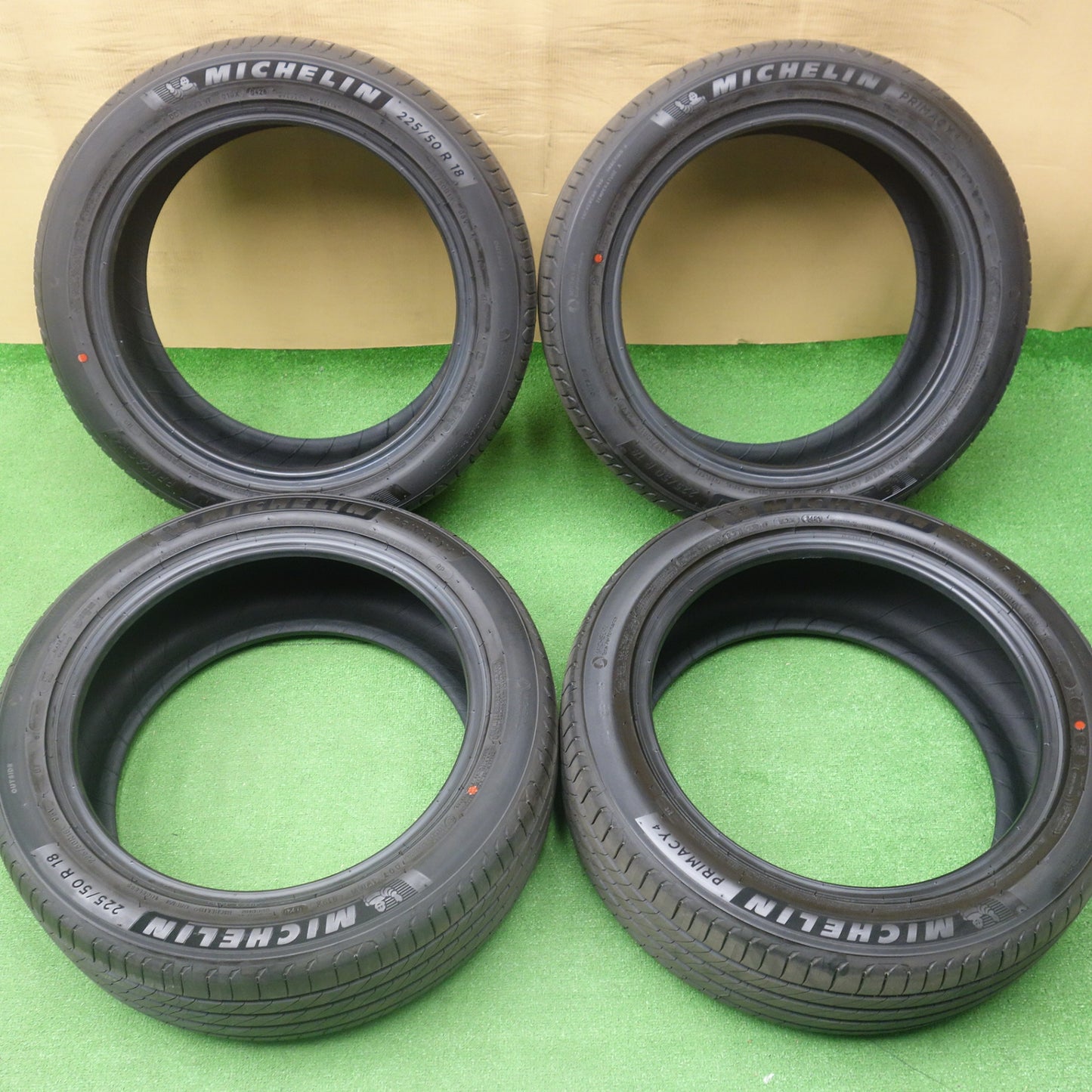 新車外し！26年★225/50R18 ミシュラン プライマシー4 タイヤ 18インチ カローラクロス C-HR オデッセイ ヴェゼル 等★6062802KTノタ