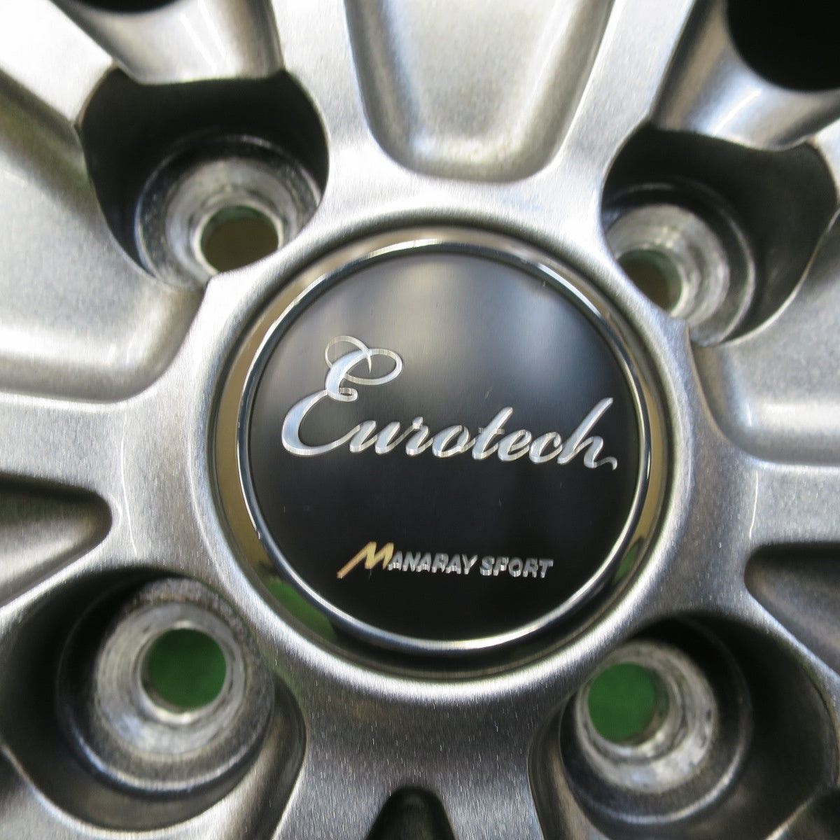 バリ溝！22年！キレイ！9.5分★スタッドレス 185/60R15 ブリヂストン アイスパートナー2 EuroTech MANARAY SPORT ユーロテック マナレイ 15インチ PCD100/4H★5101407イス