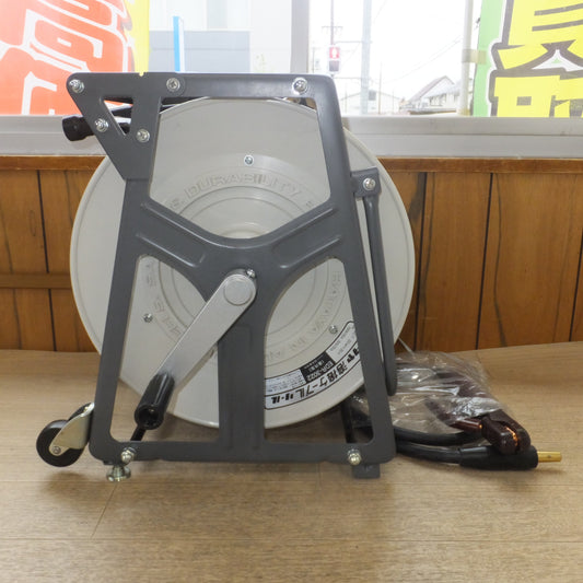 [送料無料] 未使用★畑屋製作所 HATAYA ハタヤ溶接ケーブルリール EDR-3022 屋内型　WCT 22mm2×30ｍ　100%105A 50%150A★