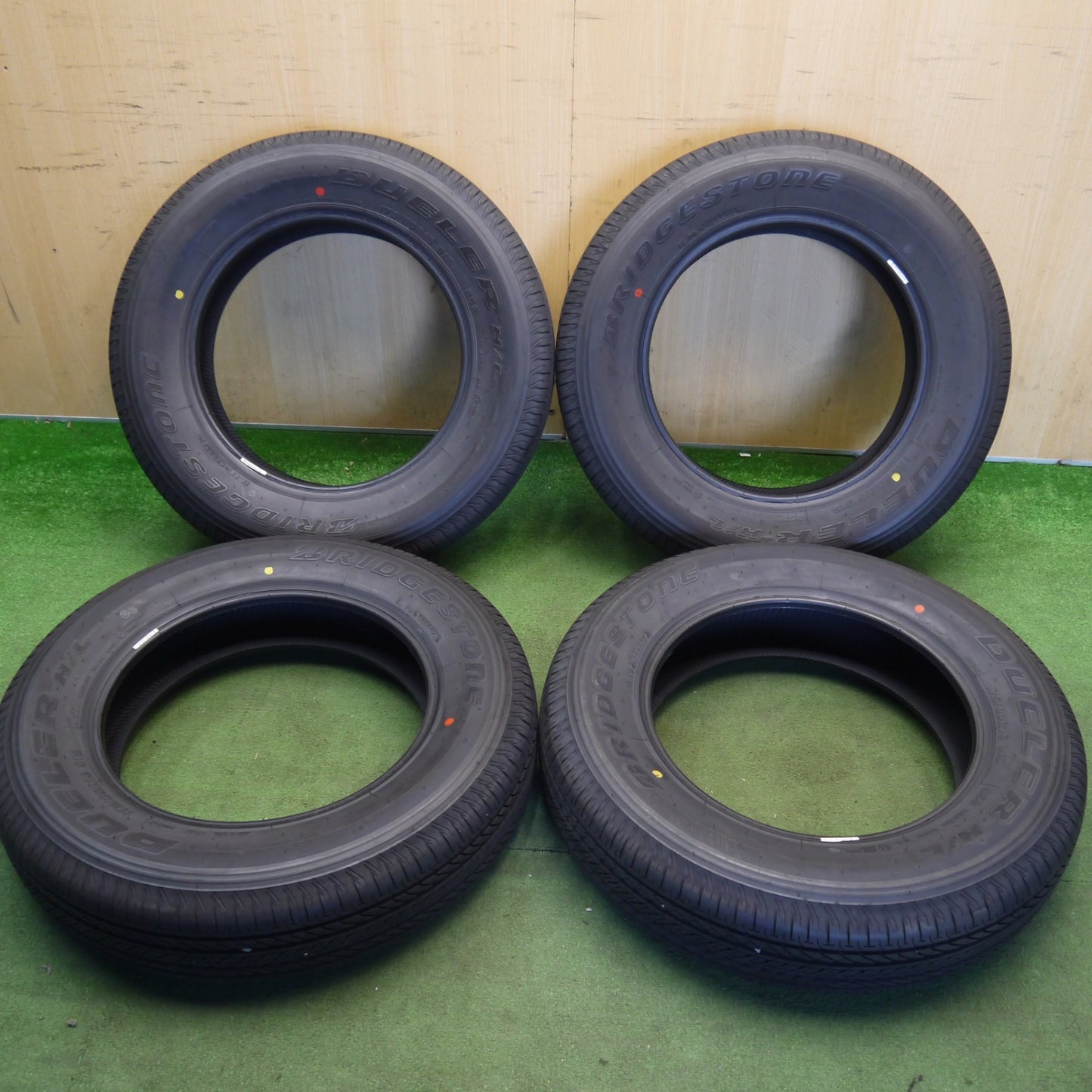 新車外し！23年★ジムニー 等 175/80R16 ブリヂストン デューラー H/L 852 DUELER タイヤ 16インチ★6052505Hノタ