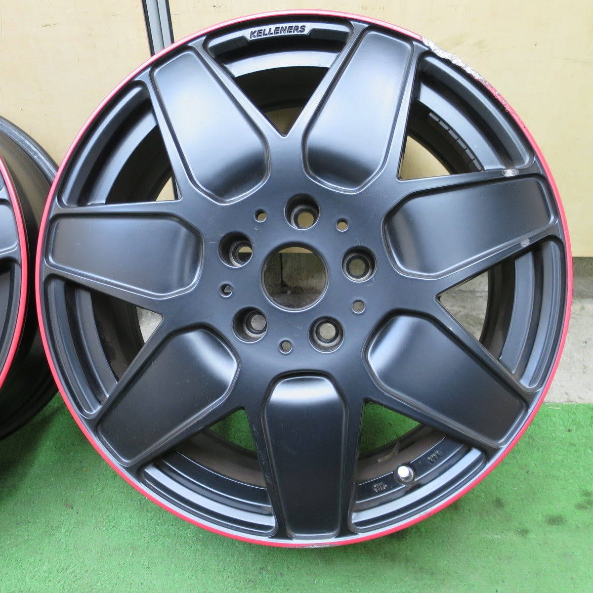 2本価格★MINI ミニ 等 KELLENERS M7 ケレナーズ 17インチ ホイール 17×7J PCD112/5H★6061203ナホ