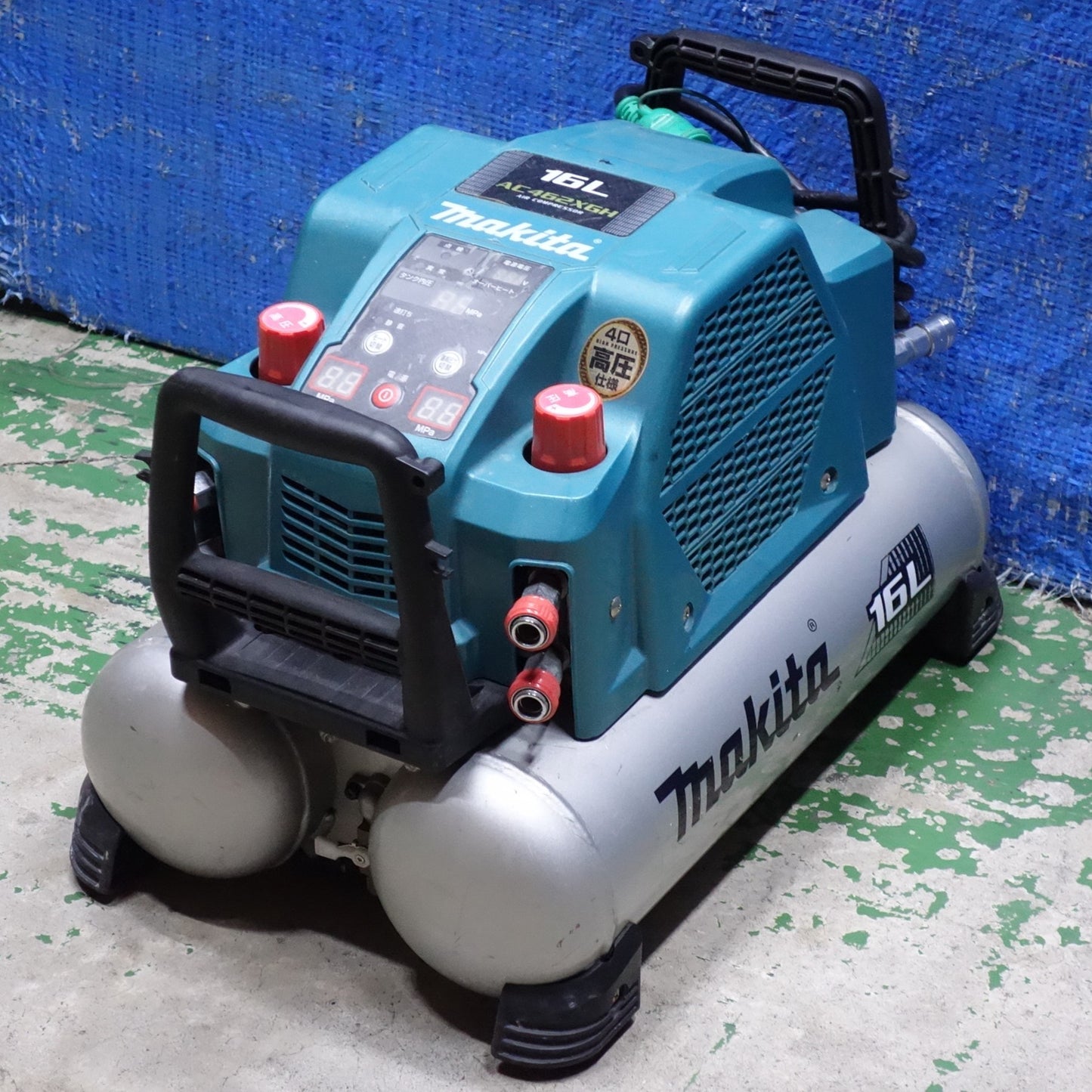 [送料無料] ◆マキタ 高圧用 エア コンプレッサ 100V AC462XGH 大容量 16L 高圧4口 電動 工具◆