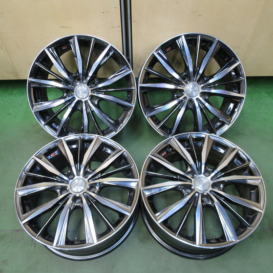 4本価格★LEONIS VX weds 17インチ レオニス ウェッズ ホイール 17×7J PCD114.3/5H★6062002NGホ