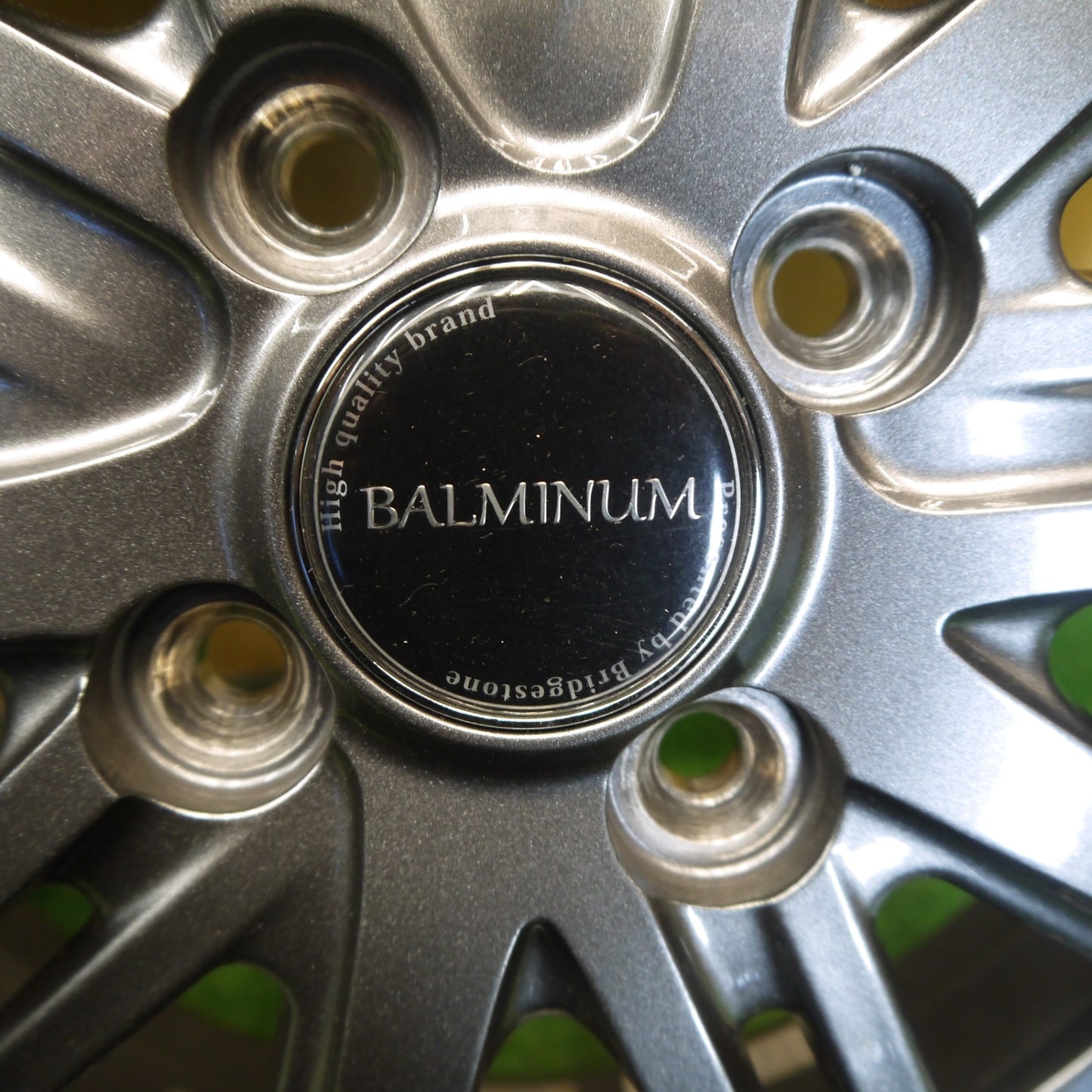 バリ溝！24年！キレイ！9.5分★スタッドレス 155/65R14 ブリヂストン アイスパートナー2 BALMINUM BR10 バルミナ 14インチ PCD100/4H★6051208Hス