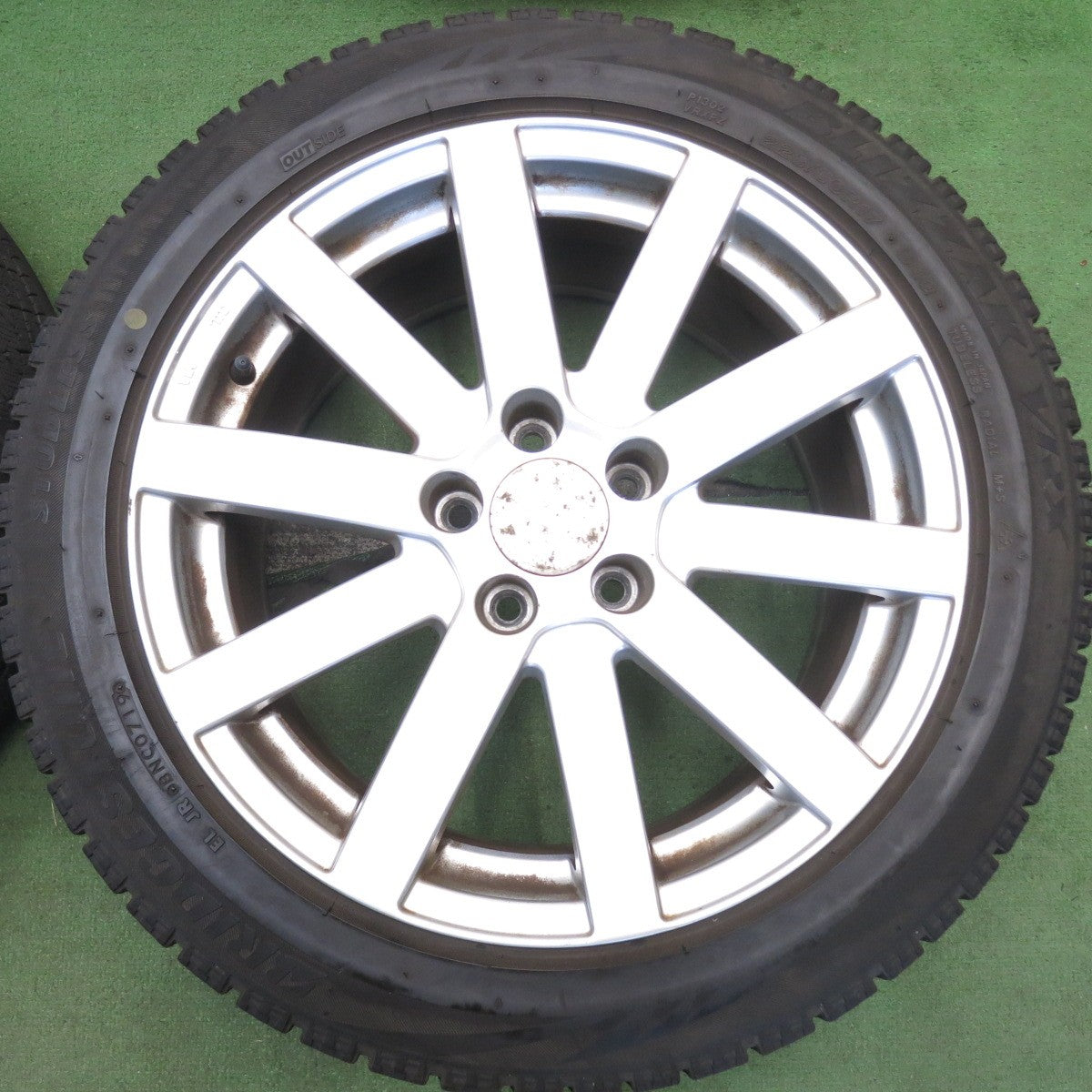4本価格◎ベンツ 等 AGA S-10 225/50R17 スタッドレス ブリヂストン ブリザック VRX 17インチ PCD112/5H◎6081313HAス