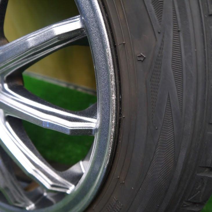 バリ溝！キレイ！9.5分以上★スタッドレス 155/65R14 ダンロップ ウインターマックス WM01 ZACK JP-812 MONZA 14インチ PCD100/4H★5041501Hス