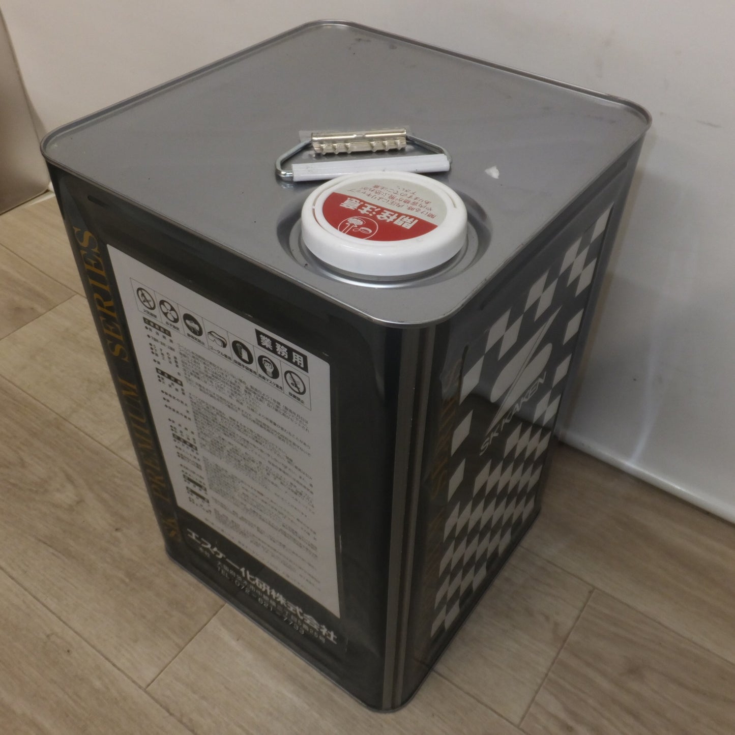 [送料無料] 未使用★エスケー化研 SK 一液プレミアムルーフシリコン RC-127 ピーコックブルー 14kg LOT 30727★