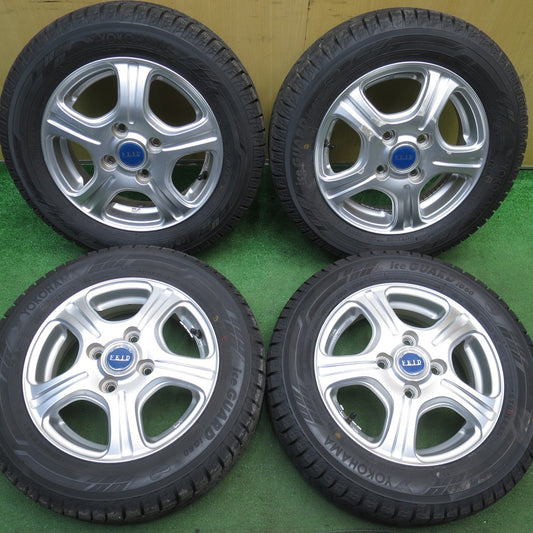 バリ溝！21年！9.5分★スタッドレス 155/65R13 ヨコハマ アイスガード iG60 FEID フェイド 13インチ PCD100/4H★5062703NJス
