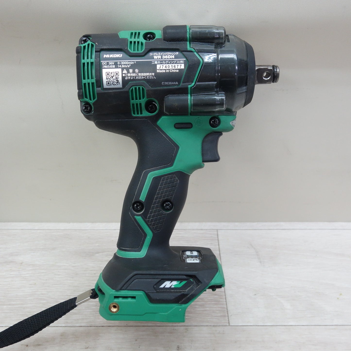 [送料無料] キレイ☆ハイコーキ コードレス インパクト レンチ 36V WR36DH 本体のみ HiKOKI 電動 工具☆