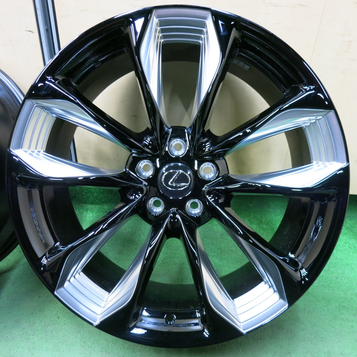 [送料無料] 新車外し★レクサス LC Sパッケージ 後期 純正 ホイール 21インチ 21×8.5J 21×9.5J PCD120/5H★5022603SYホ