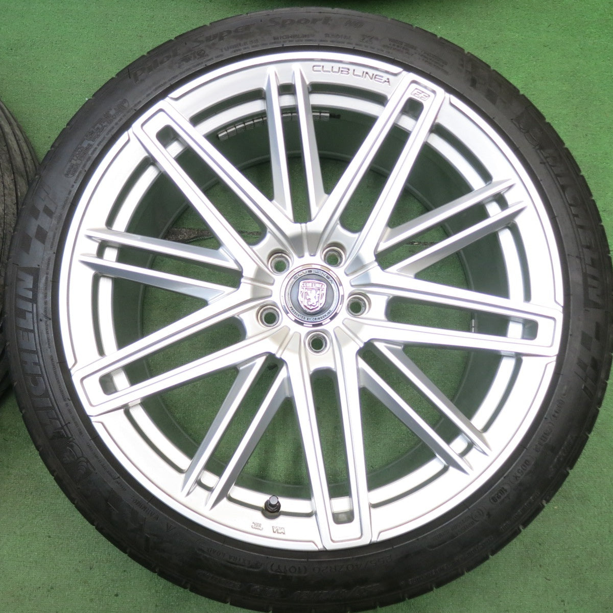 4本価格◎ベンツ 等 CLUB LINEA CRIMSON 255/40R20 ミシュラン Pilot Super Sport NO クラブ リネア クリムソン 20インチ PCD112/5H◎6071810HAノ