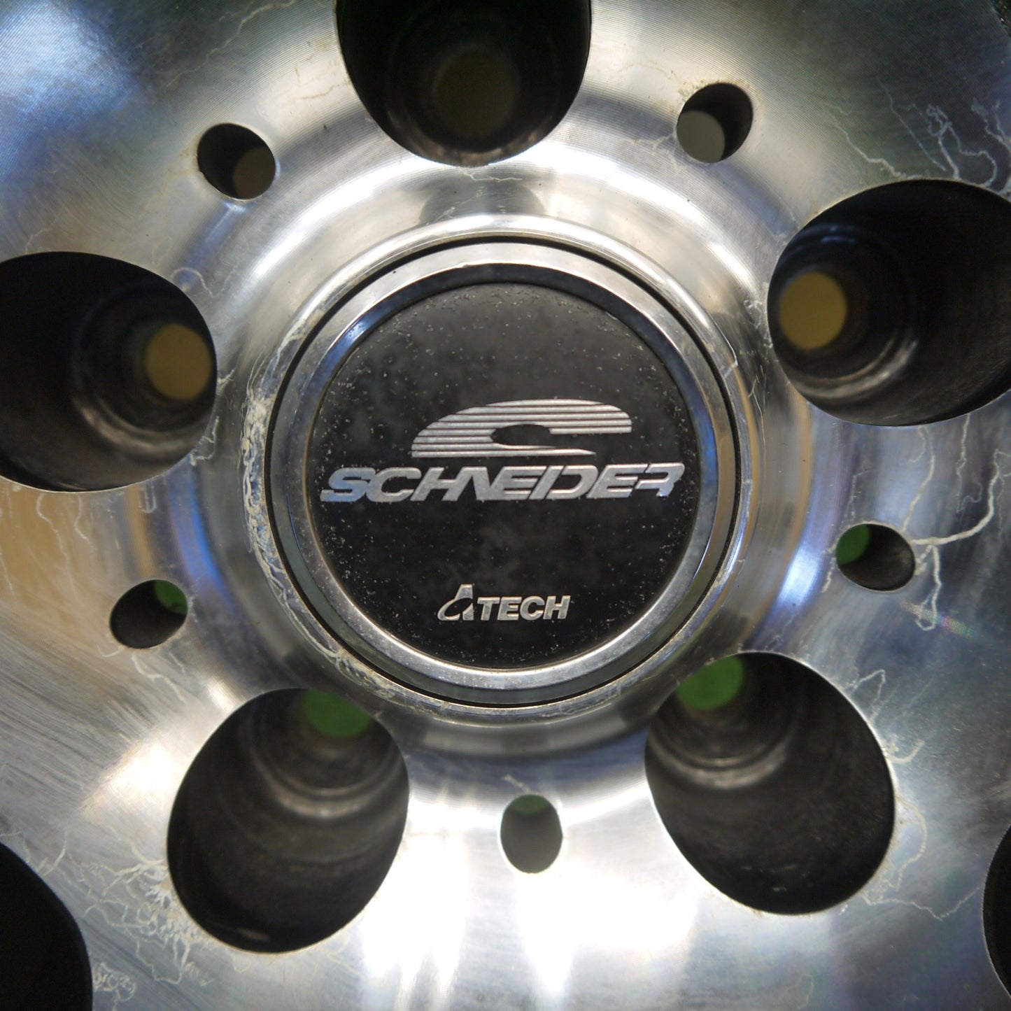 4本価格★SCHNEIDER ATECH 17インチ ホイール シュナイダー エーテック 17×7J PCD114.3/5H★6072902Hホ