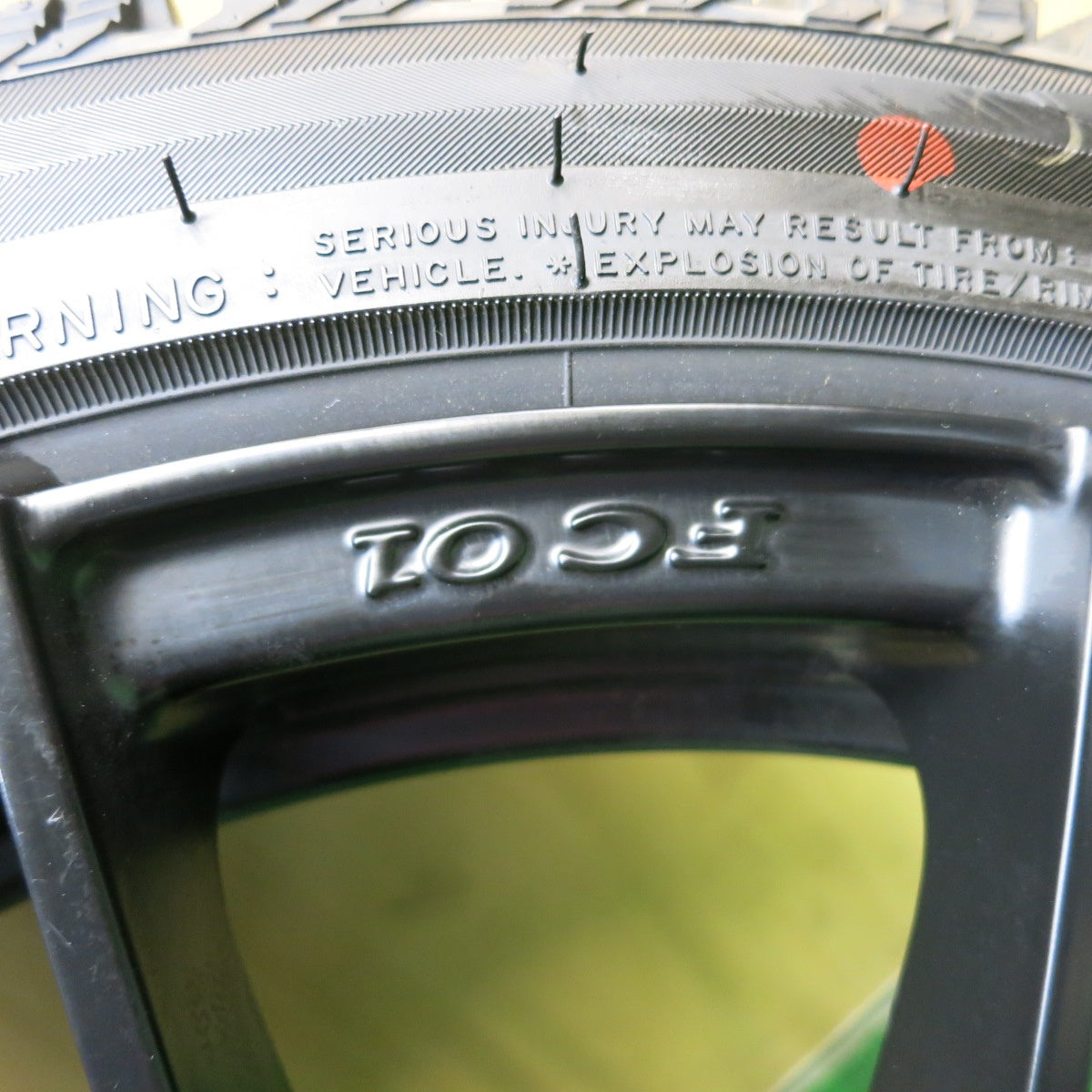 ほぼ未使用！23年★BRZ 86 等 ENKEI TUNING FC01 225/40R18 スタッドレス ナンカン アイス アクティバ AW-1 エンケイ 18インチ PCD100/5H★5110601HAス