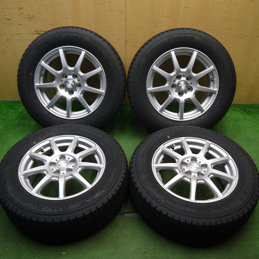 バリ溝！24年！キレイ！ほぼ10分★プリウス 等 195/65R15 スタッドレス トーヨー オブザーブ GIZ3 ravrion ラブリオン 15インチ PCD100/5H★5050910Hス
