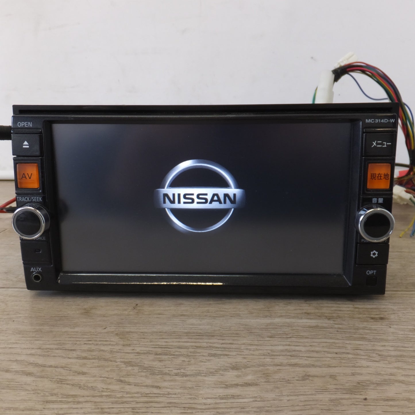 [送料無料] ★クラリオン製 日産 純正 日産オリジナルナビゲーションシステム B8260-C994C MC314D-W(31)★