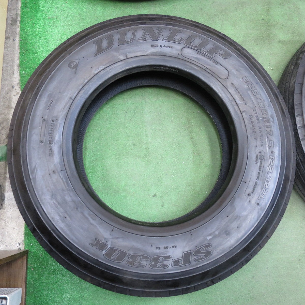 新車外し！25年！6本★トラック タイヤ 225/80R17.5 123/122L ダンロップ SP330K 17.5インチ★5112213イノタ