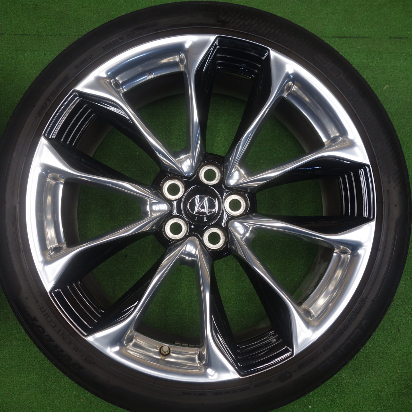 センサー付★レクサス LC 500 h 純正 245/40R21 275/35R21 ダンロップ VEURO VE304 21インチ PCD120/5H★6032502KTノ