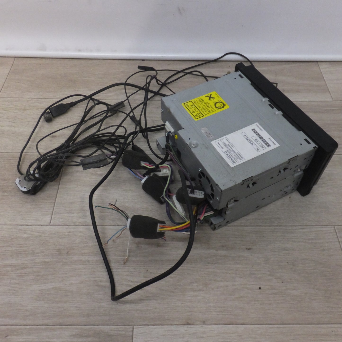 [送料無料] 現状品★ケンウッド製 ダイハツ 純正 カーナビ メモリーナビ NMCK-W64D 08545-K9093[42]★