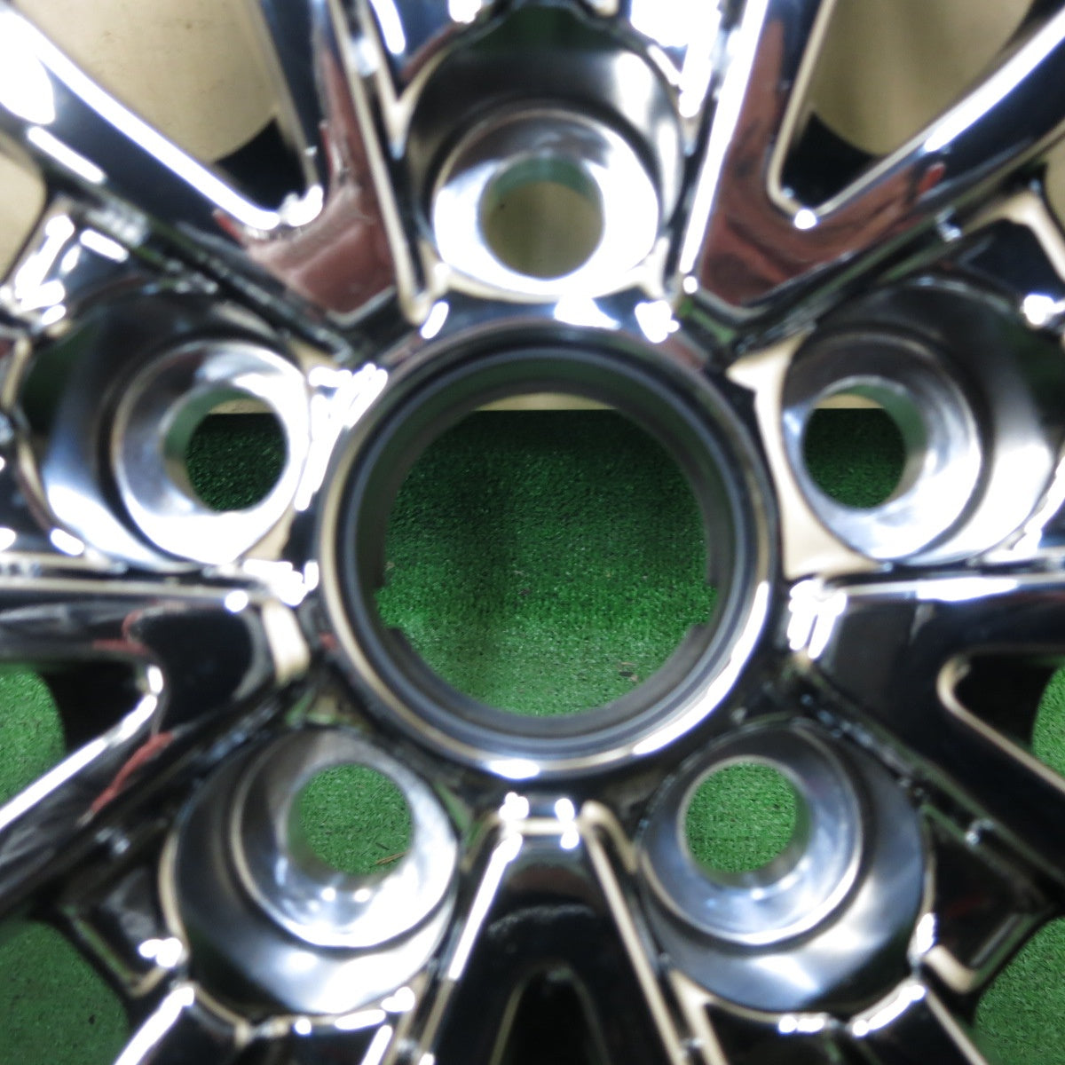 [送料無料] 新車外し★レクサス LM エクゼクティブ スパッタリング 純正 ホイール 19インチ 19×7J PCD120/5H★5031202SYホ