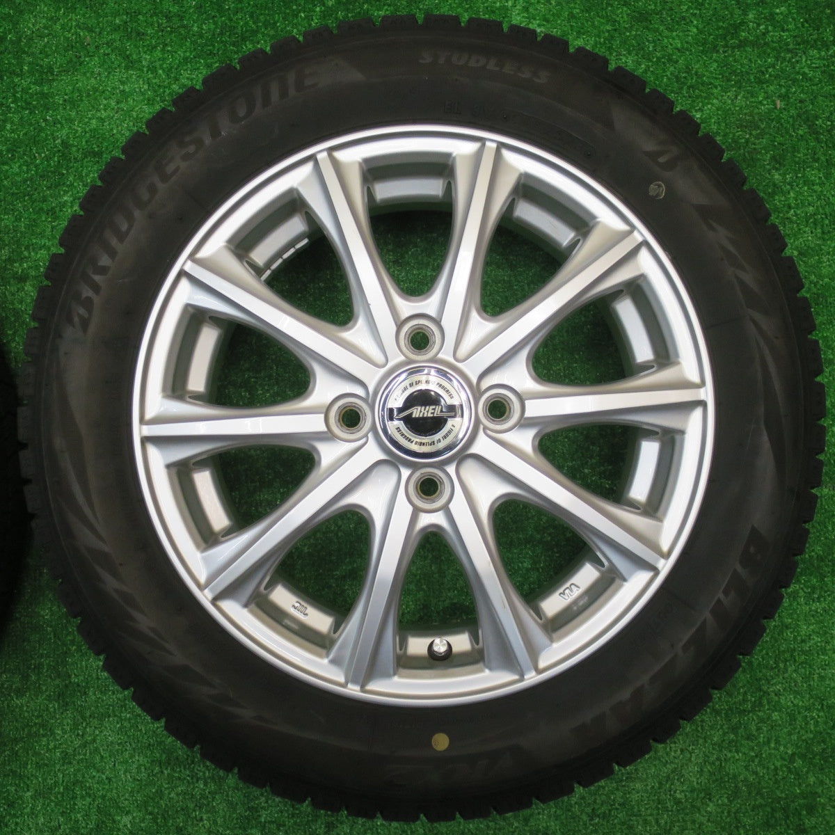 キレイ！23年★スタッドレス 155/65R14 ブリヂストン ブリザック VRX2 AXEL アクセル 14インチ PCD100/4H★5100804NJス