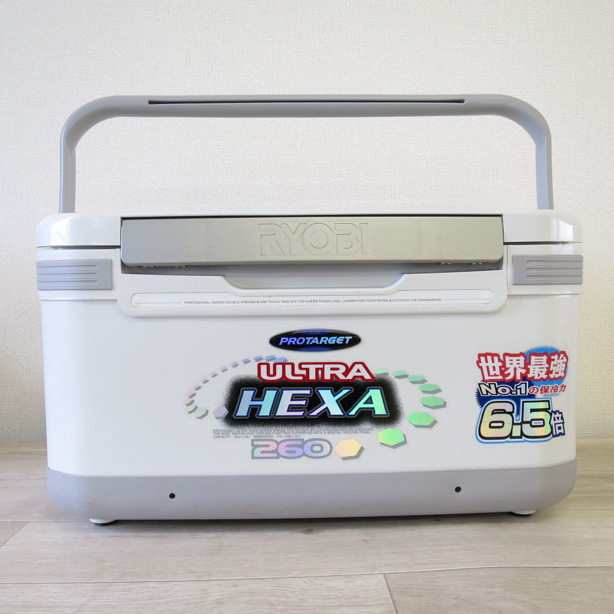 [送料無料] ◇RYOBI PROTARGET ULTRA HEXA 260 6.5倍 クーラー ボックス リョービ プロターゲット ウルトラヘキサ 保冷◇