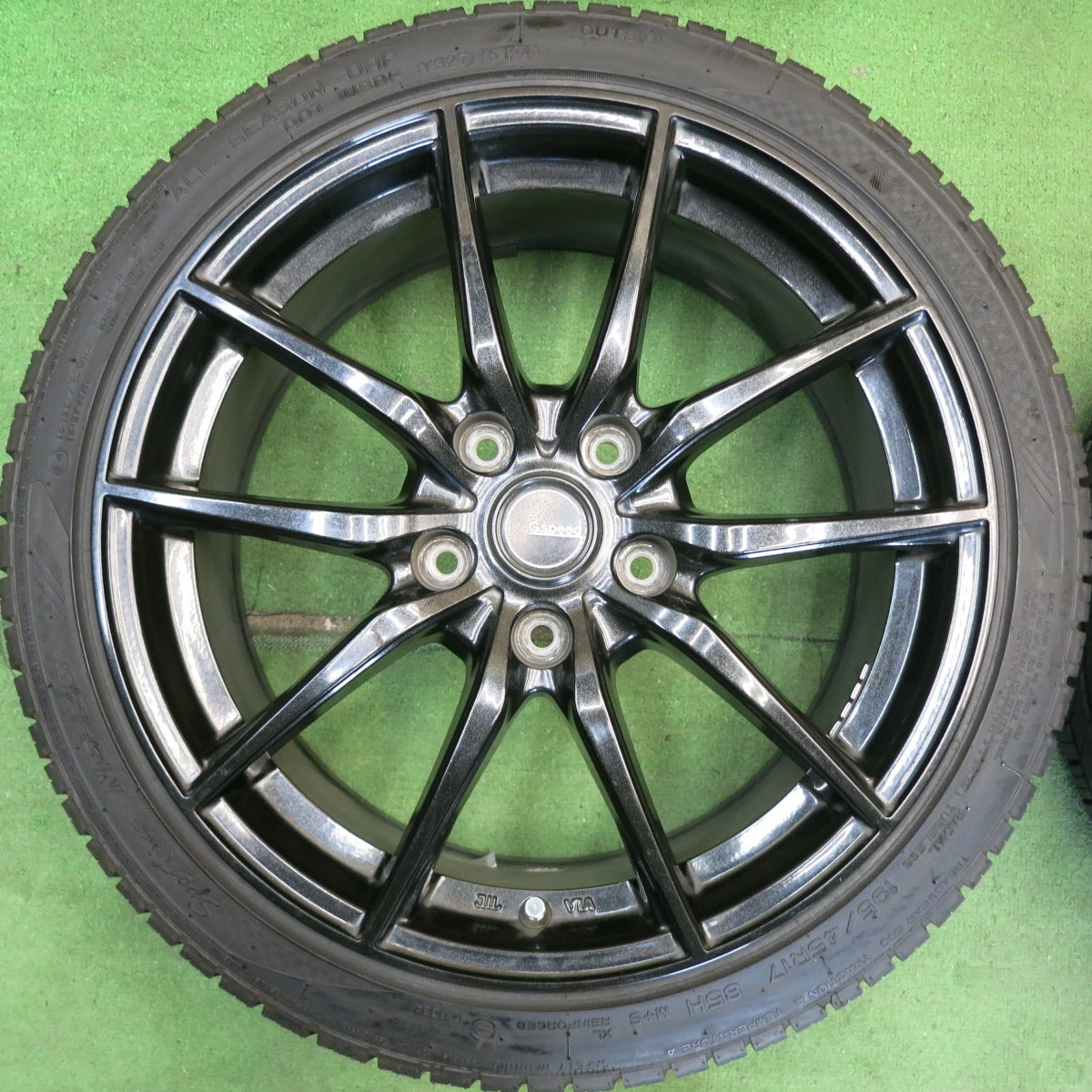 バリ溝！24年！9.5分★195/45R17 ナンカン Sportnex NS-25 G.Speed Gスピード 17インチ PCD114.3/5H★6051408HAノ