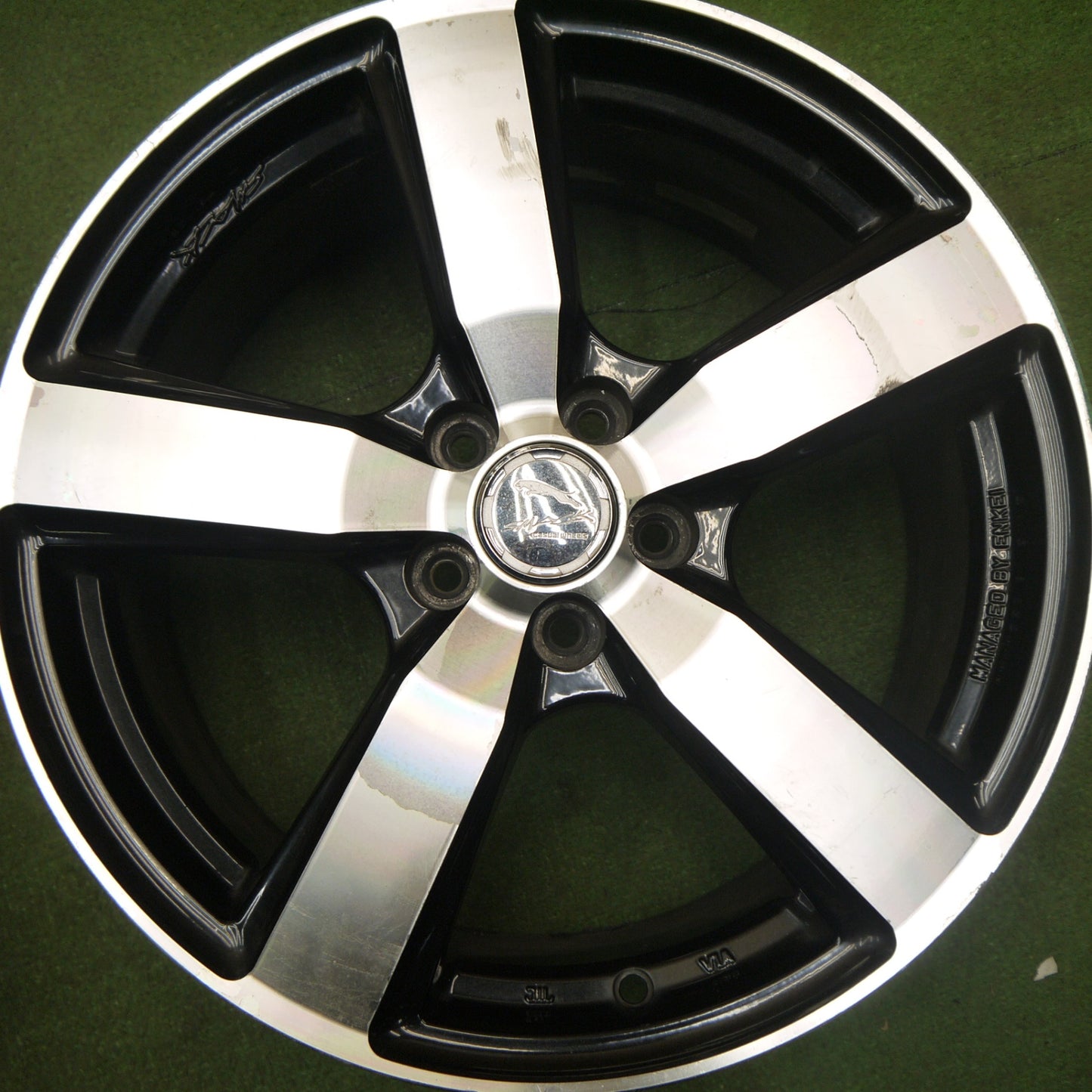 4本価格★XV フォレスター 等 SMACK ENKEI スマック エンケイ ホイール 17インチ 17×7J PCD100/5H★6021007Hホ