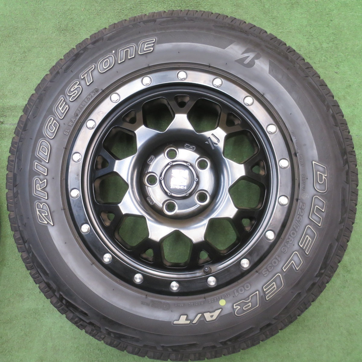4本価格！23年★XTREME-J XJ04 225/70R16 ブリヂストン デューラー A/T 001 エクストリームJ 16インチ PCD114.3/5H★6051809NJノ