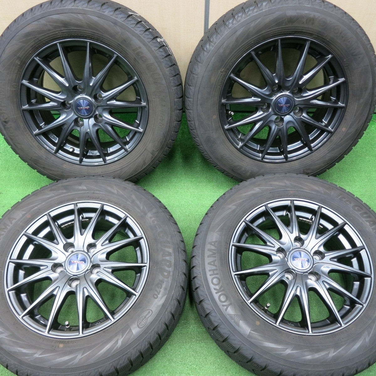 キレイ！21年★スタッドレス 195/65R15 ヨコハマ アイスガード iG70 VELVA SPORTZ ヴェルヴァ 15インチ PCD114.3/5H★4122907NJス