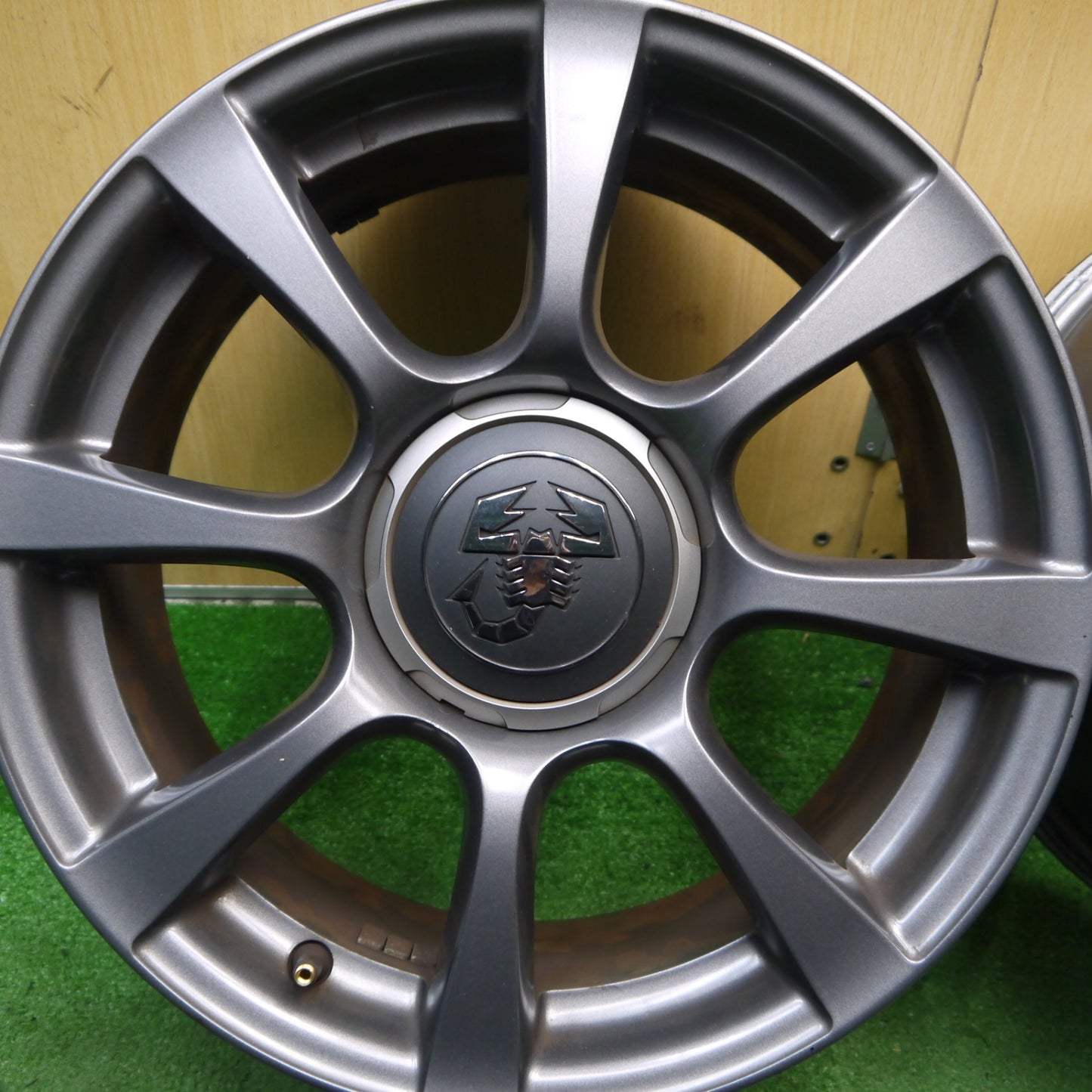 4本価格★フィアット アバルト 500 純正 ホイール 16インチ 16×6.5J FIAT ABARTH PCD98/4H★5061702Hホ