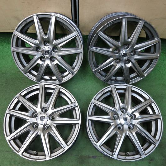 4本価格★プリウス 等 SEIN ザイン 15インチ ホイール 15×6J PCD100/5H★5032109SYホ