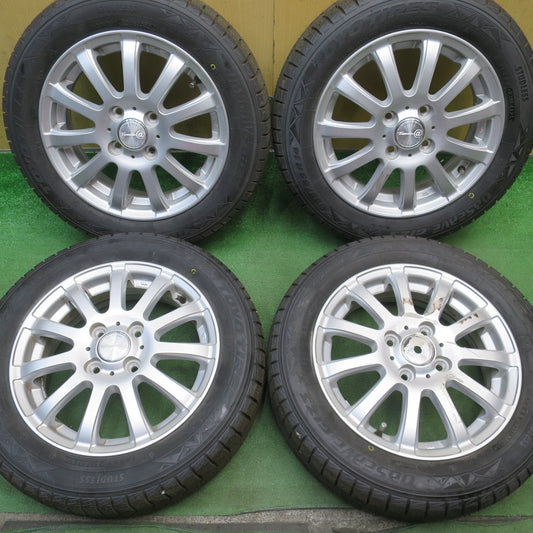 ほぼ未使用！25年◎スタッドレス 155/65R14 トーヨー オブザーブ GIZ3 La-Strada Tirado@ 阿部商会 ラストラーダ ティラード 14インチ PCD100/4H◎6072704NJス