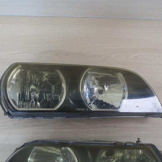 左右セット♪トヨタ JZX100 GX100 チェイサー 純正 ヘッドライト STANLEY 22-247 HCHR-11 STANLEY 6931 L R ヘッドランプ TOYOTA 照明 カー パーツ♪