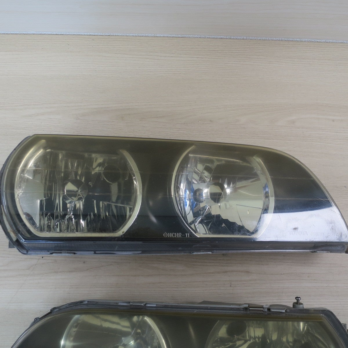 左右セット♪トヨタ JZX100 GX100 チェイサー 純正 ヘッドライト STANLEY 22-247 HCHR-11 STANLEY 6931 L R ヘッドランプ TOYOTA 照明 カー パーツ♪