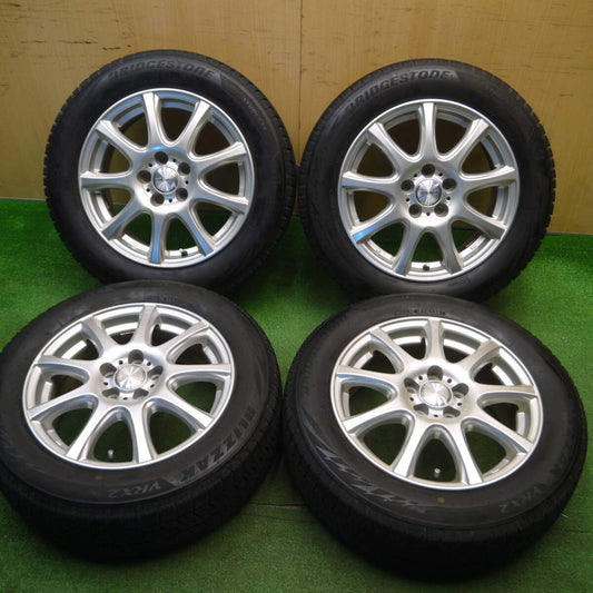 キレイ★シエンタ等 185/60R15 スタッドレス ブリヂストン ブリザック VRX2 DUFACT 15インチ PCD100/5H★5011710Hス