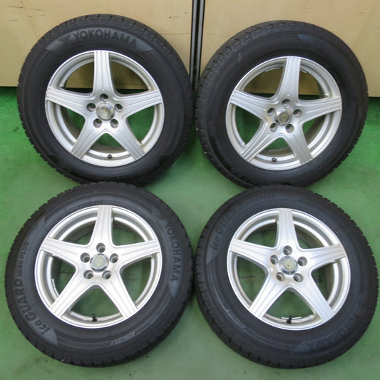 バリ溝！9分★プリウス 等 195/65R15 スタッドレス ヨコハマ アイスガード iG50 プラス Staker 15インチ PCD100/5H★5101601イス