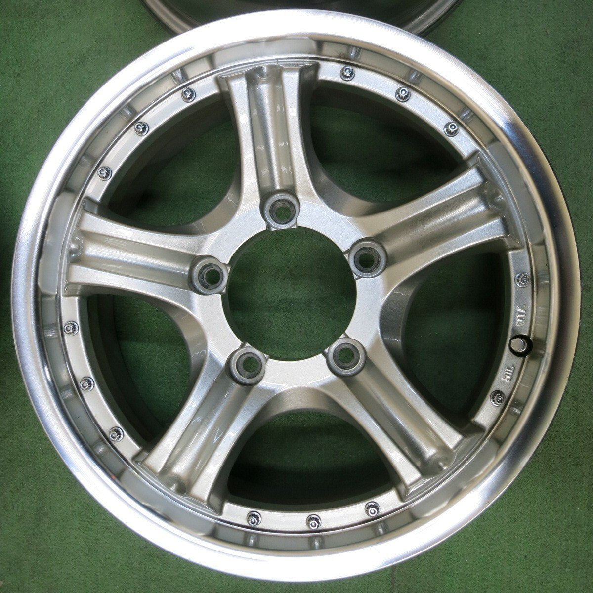 キレイ★ジムニー等 レアマイスター ROAD SPOKE VR 16インチ ホイール 16×5.5JJ Lehrmeister ロードスポーク PCD139.7/5H★5030704SYホ