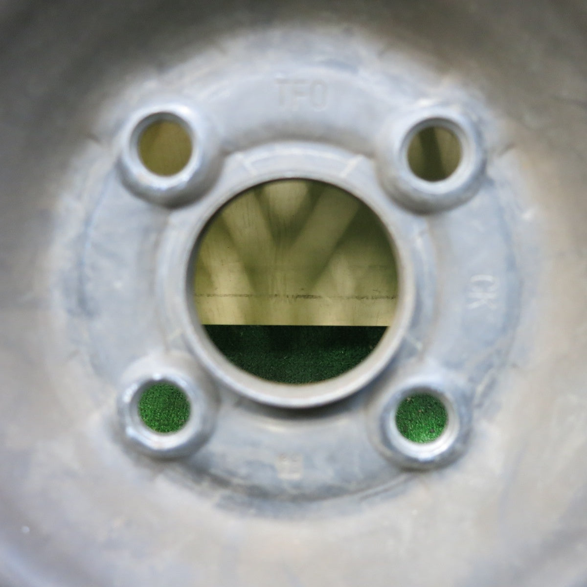 バリ溝！21年！9分★175/65R15 ダンロップ EC202 スチール 社外 ホイール キャップ カバー 15インチ PCD100/4H★5061313SYノ
