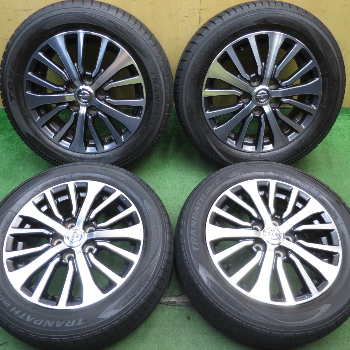 バリ溝！21年！9分★日産 C26 セレナ ハイウェイスター 純正 195/60R16 トーヨー トランパス MPZ 16インチ PCD114.3/5H★5062301NJノ