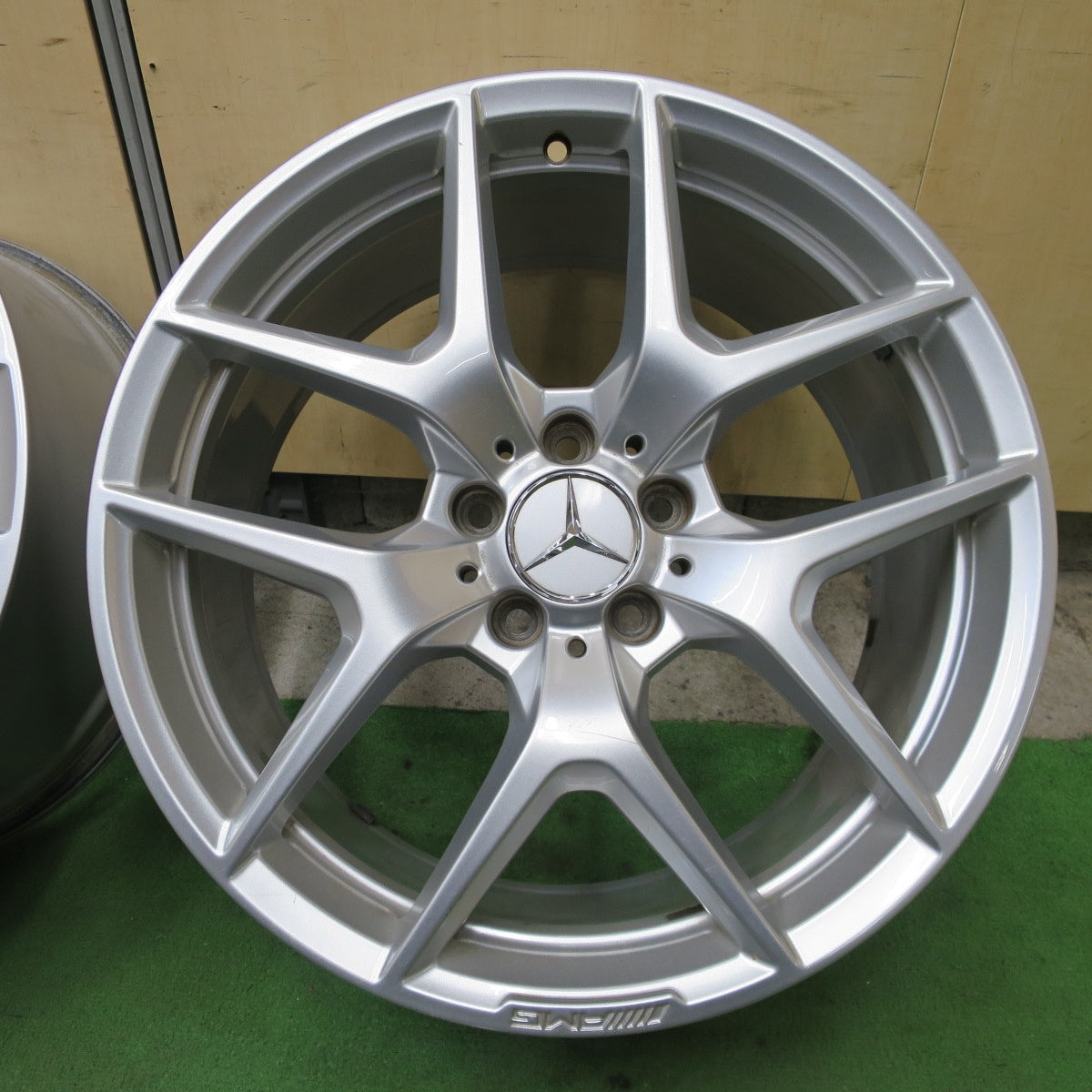 センサー付き◎ベンツ GT C190 純正 AMG ホイール 19インチ 19×9J 19×11J PCD112/5H◎6090202NGホ