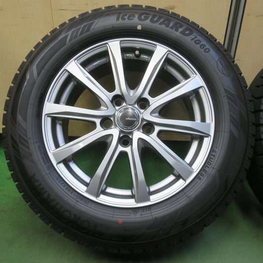 ほぼ未使用!23年!キレイ◎スタッドレス 205/65R16 ヨコハマ アイスガード iG60 MiLLOUS XV ミルアス 16インチ PCD114.3/5H◎6100804イス