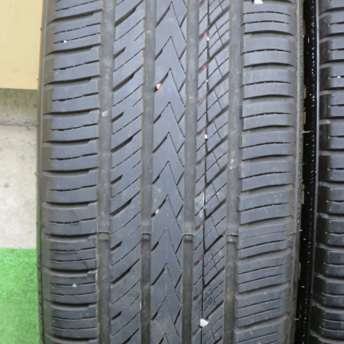 バリ溝！24年！9分★LOXARNY EX BADX 215/45R18 ナンカン Sportnex NS-25 オールシーズン ロクサーニ 18インチ PCD114.3/5H★6022104TTス