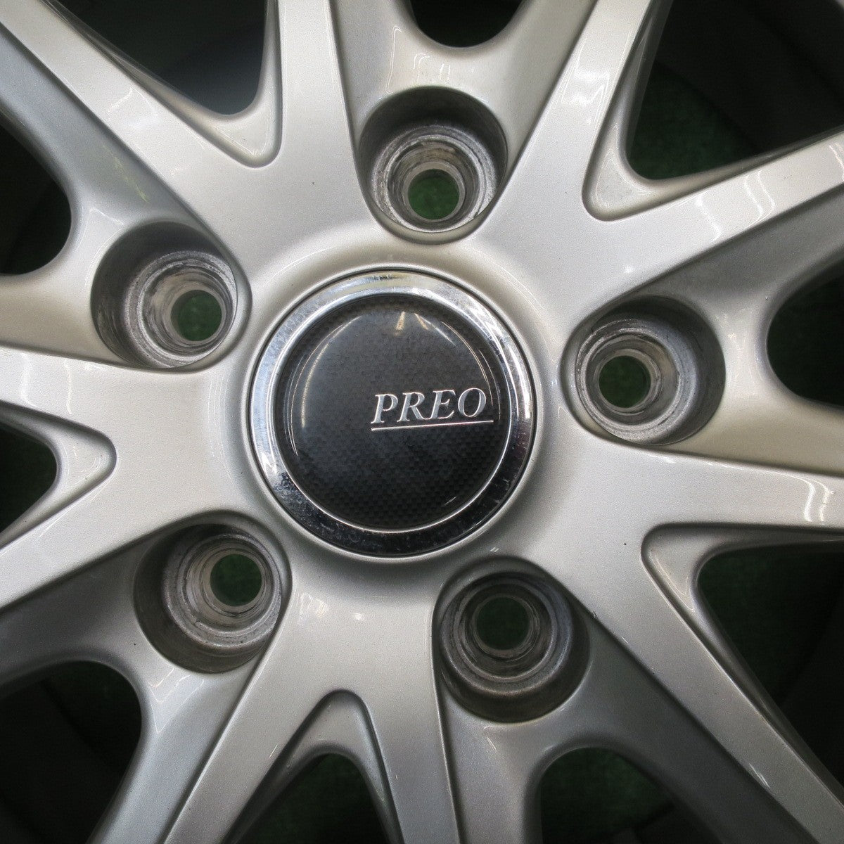 バリ溝！23年！キレイ！9.5分★スタッドレス 195/65R15 ブリヂストン ブリザック VRX3 PREO プレオ 15インチ PCD114.3/5H★5111107NJス